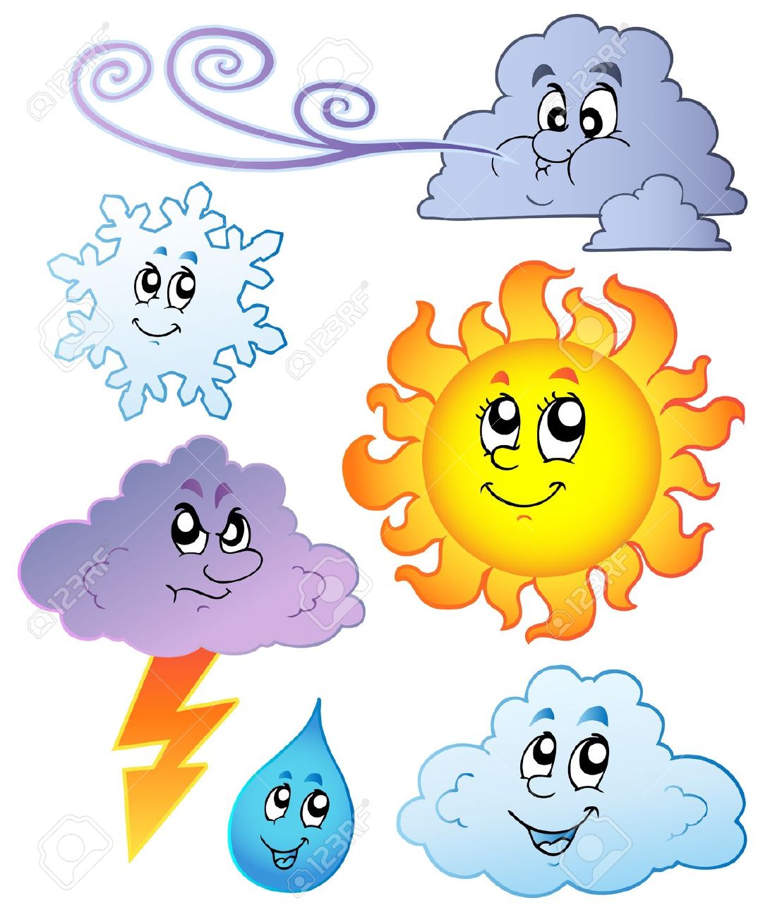 weather clipart cartoon weather clipart #1