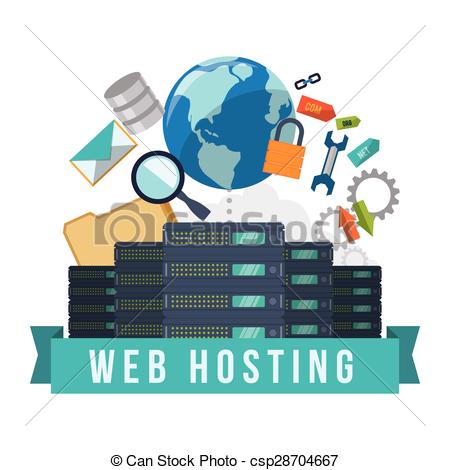Web hosting design. - csp28704667