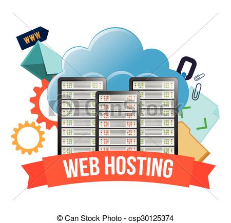 Web hosting design - csp30125374
