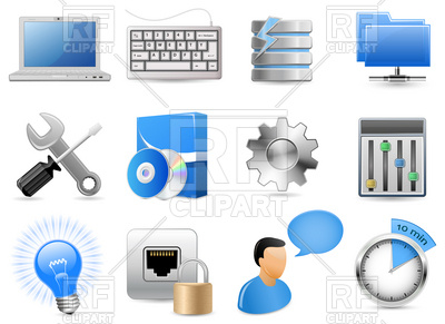 Web Hosting Panel icons, 5752, download royalty-free vector vector image ClipartLook.com 