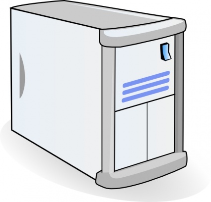 Web Mail Server clip art . - Server Clip Art