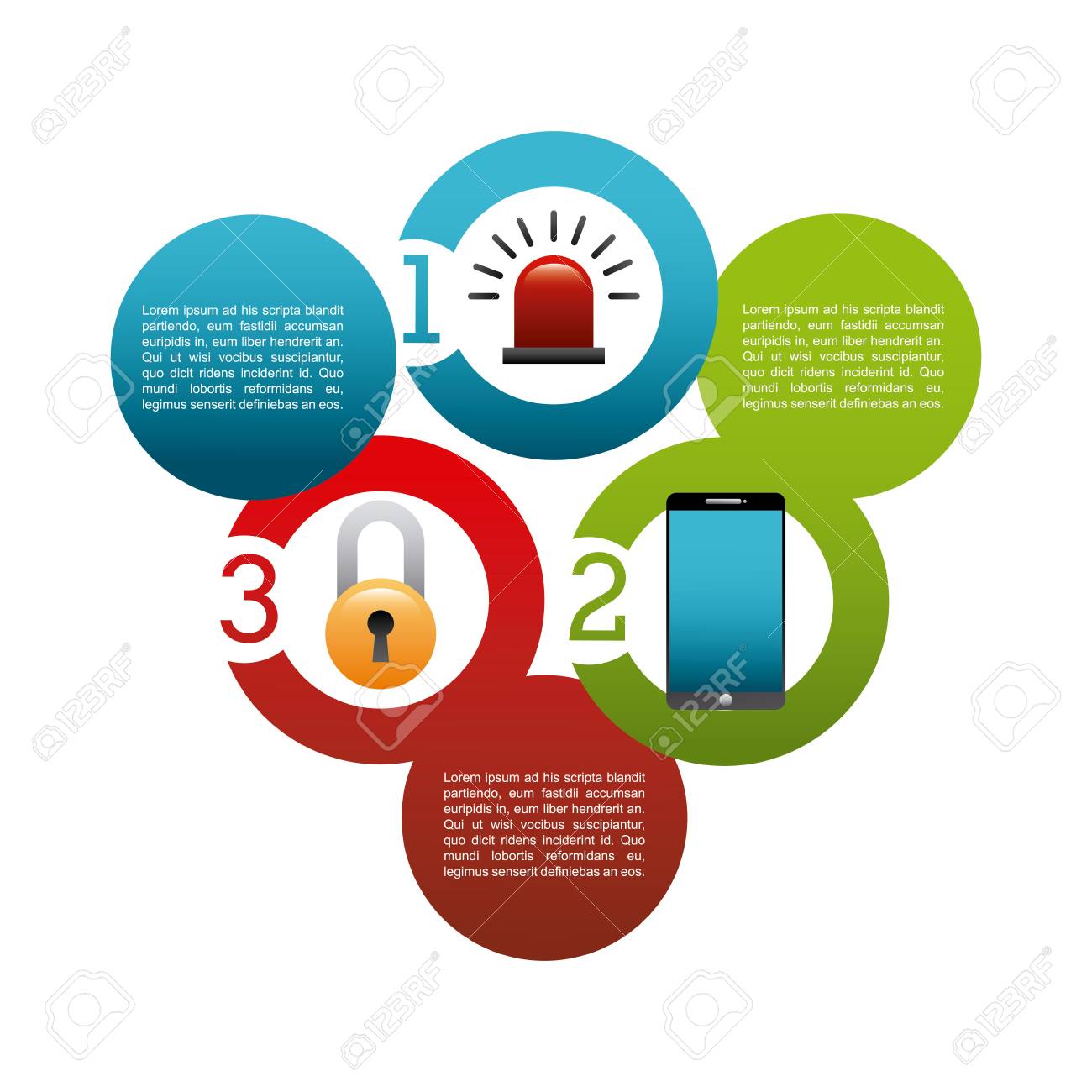 Web Security Clipart infographic