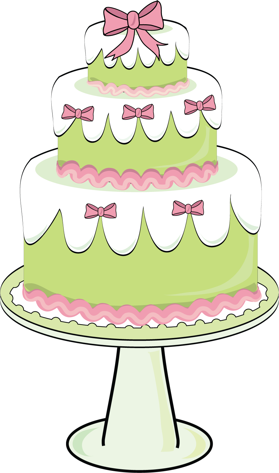Wedding Cake Clip Art #17133