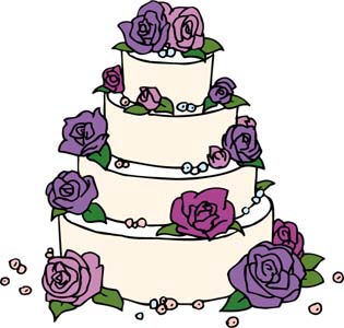 Wedding Cake Clip Art - Wedding Cake Clipart