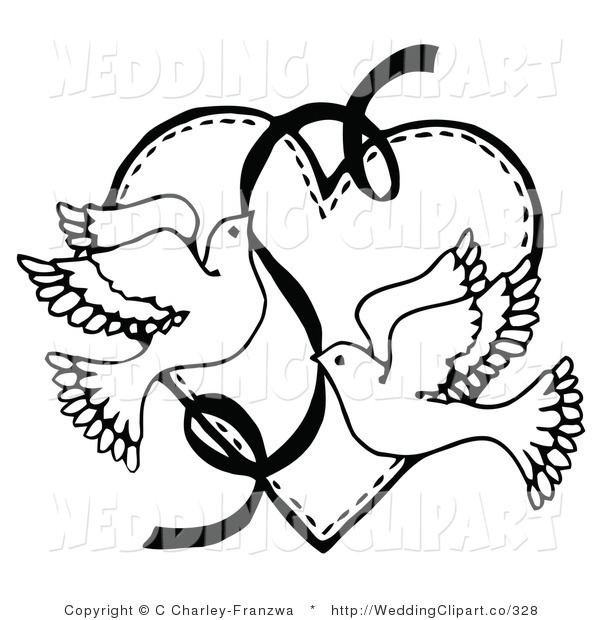 Clip art image for wedding fr