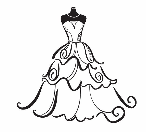 Wedding Dress On Hanger Clipart | fashionplaceface.