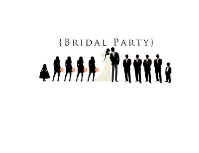Wedding Party - Wedding Party Clipart