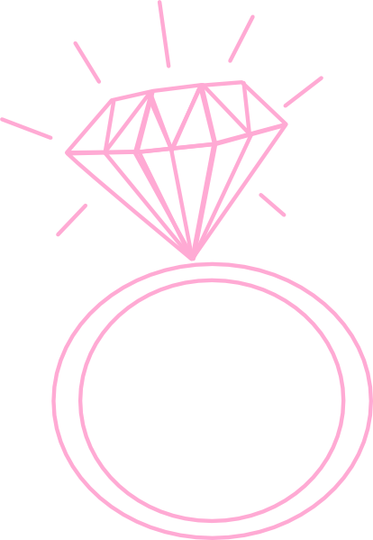Diamond Engagement Ring Clip 