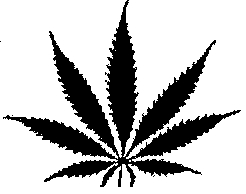 Marijuana leaf circle free cl