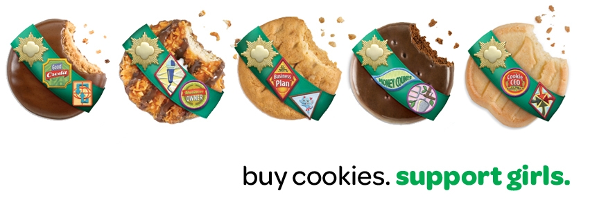 Girl Scout Cookie Photo Props