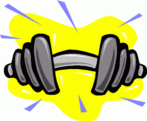 Weight Lifting Barbell Clipart Weight Lifting Barbell Clip Art