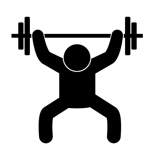 Weightlifting Clipart .