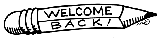 Welcome Back Pencil Clip Art Gallery
