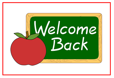 Welcome Back To School Clip A - Welcome Back Clipart