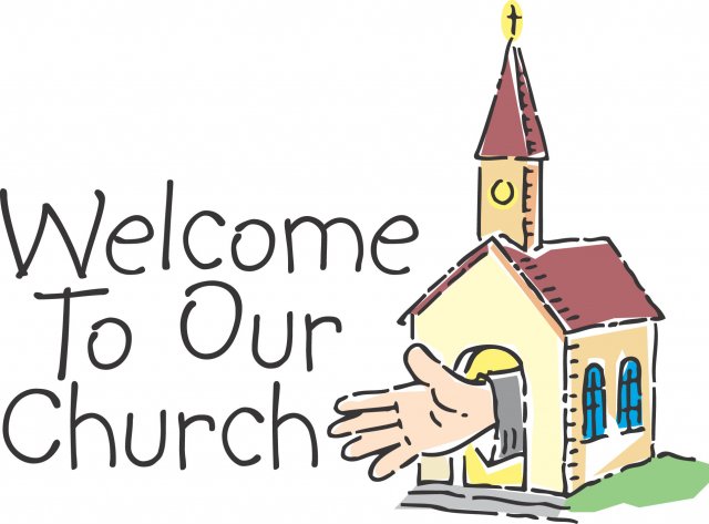 Welcome church visitor clipart free clipart images
