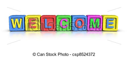 welcome clip art free