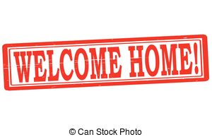 Welcome Home Vector Clipart Royalty Free 492 Welcome Home Clip Art