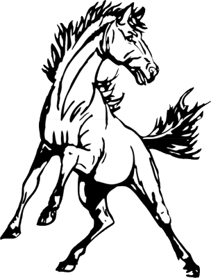 Welcome To Music Class - Mustang Horse Clip Art