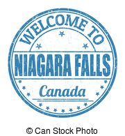... Welcome to Niagara Falls stamp - Welcome to Niagara Falls.