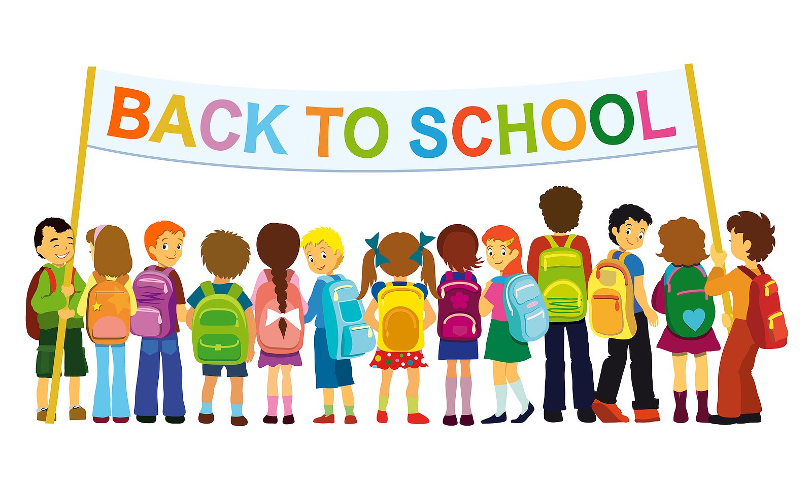 Welcome back school clipart g