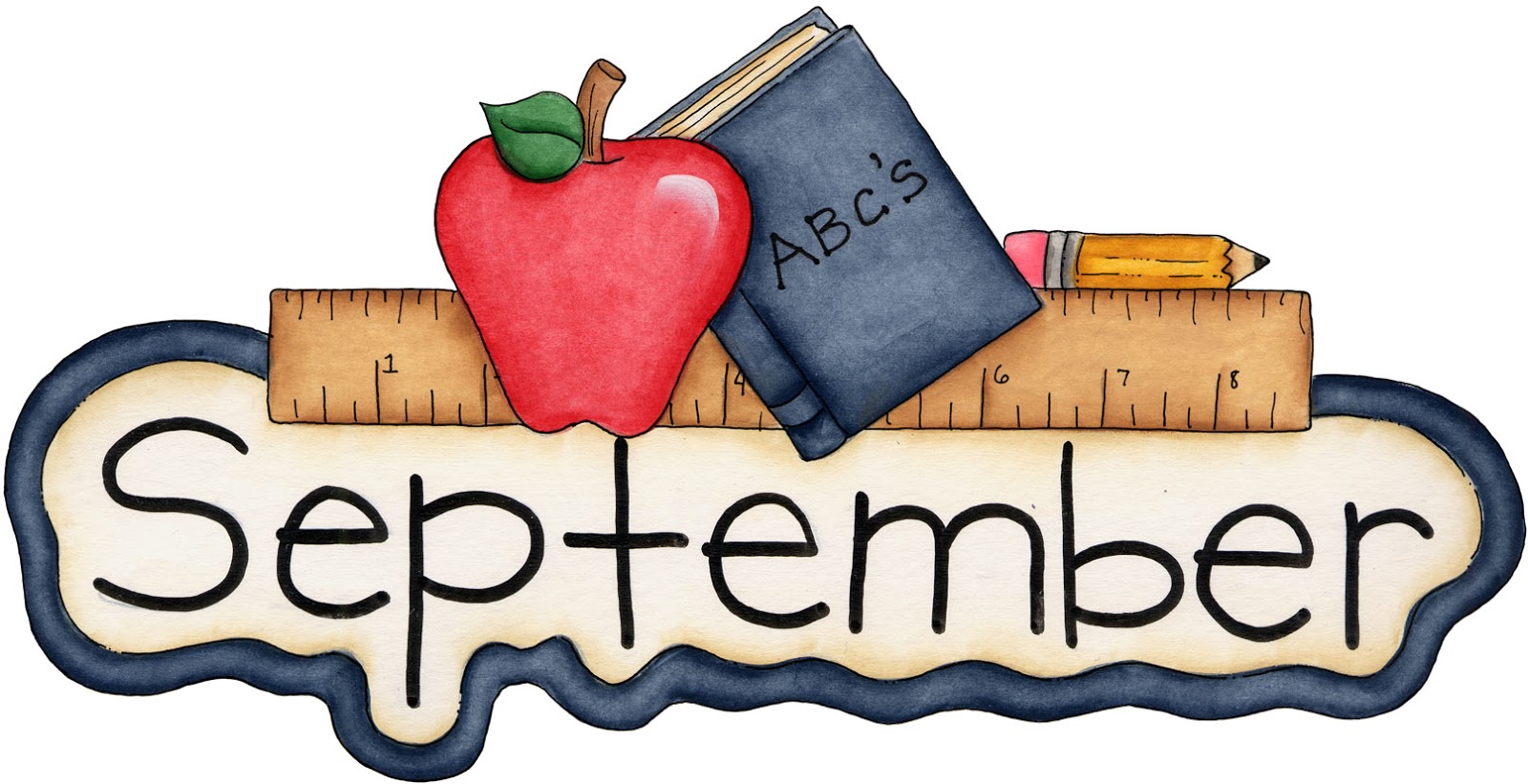 September clipart free clip a