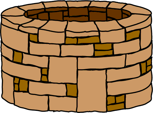 Well Clip Art. Free coloring pages of wishing well