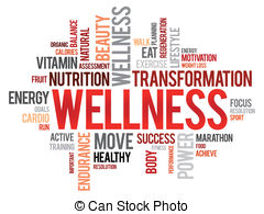 ... WELLNESS word cloud, fitness, sport, health concept