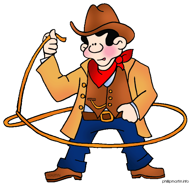 Western cowboy clipart free clipart images clipartall