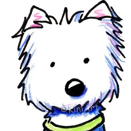 Westie Clipart - clipartall; 1000  images about Puppys | Pets, Clip art  and Westies ...