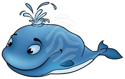 Whales clipart - Blue Whale Clip Art