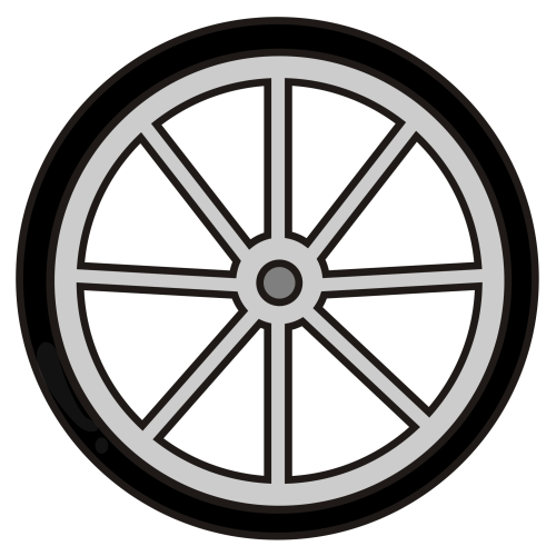 Wheel 3 Clip Art At Clker Com