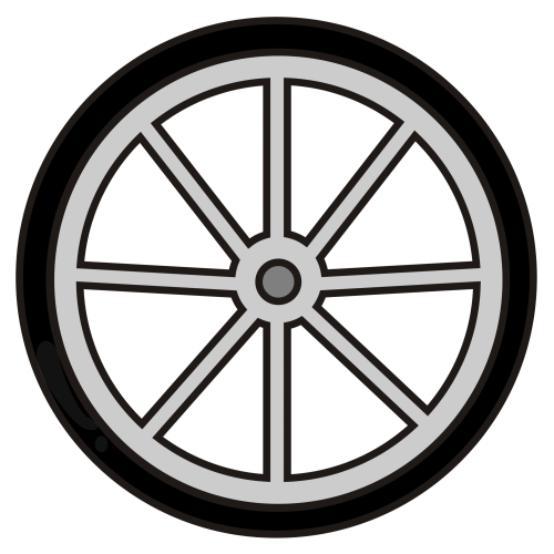 Wheel Rim Clipart-Clipartlook.com-500