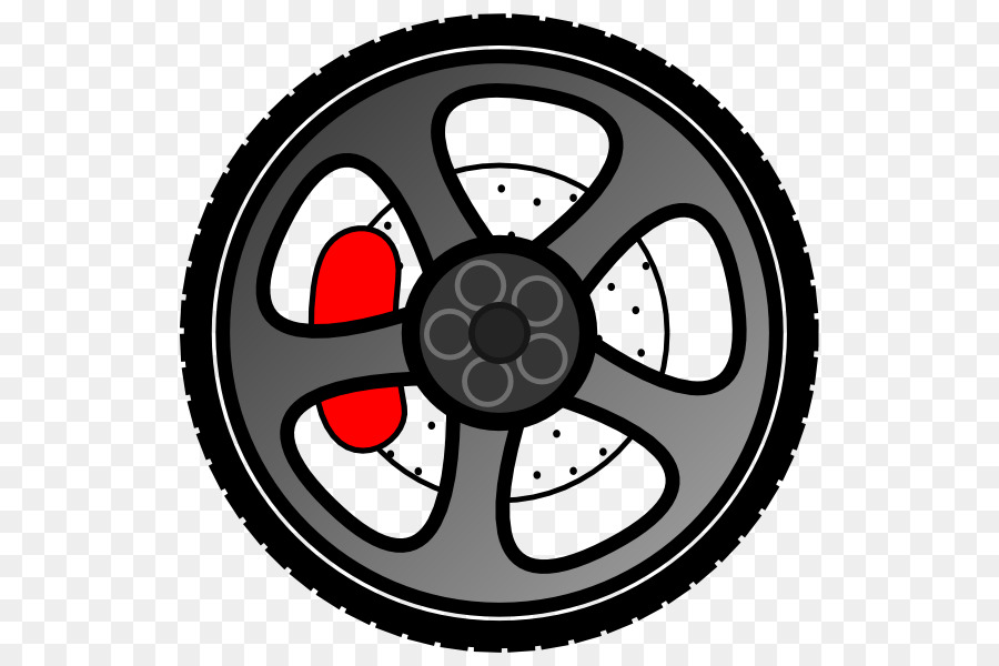 Car Wheel Rim Clip art - Motorcycle Wheel Cliparts