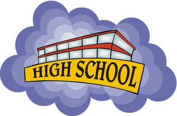 Where Has The Small Town Scho - High School Clip Art