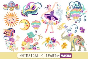 WHIMSICAL clipart - Whimsical Clip Art