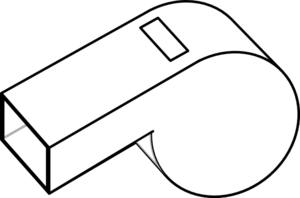whistle clipart