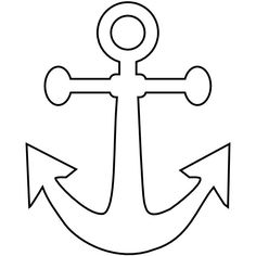 White Anchor clip art ❤ liked .