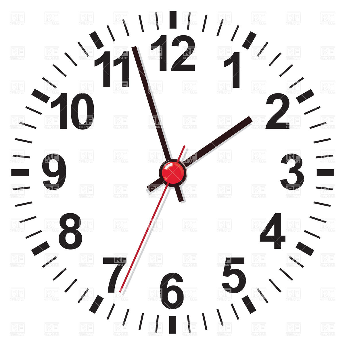 White Clock Face 27704 Objects Download Royalty Free Vector Clip