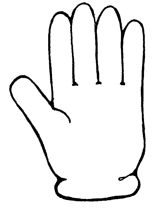 White Gloves Clipart #1