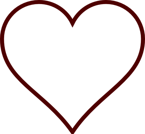 White Heart Clipart - Heart Clipart
