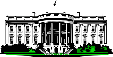 White house clipart