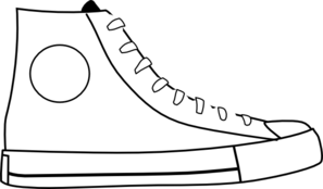 White shoe clip art at vector clip art clipartcow