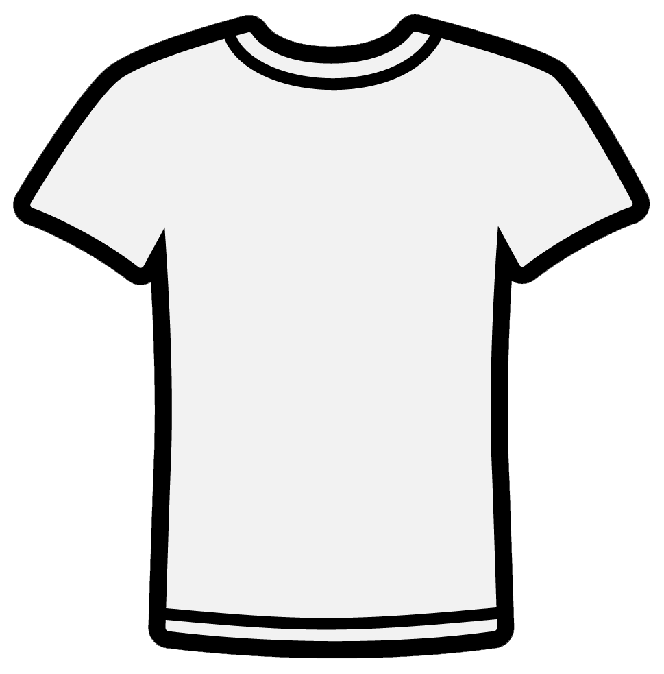 White T Shirt Clip Art Cliparts Co