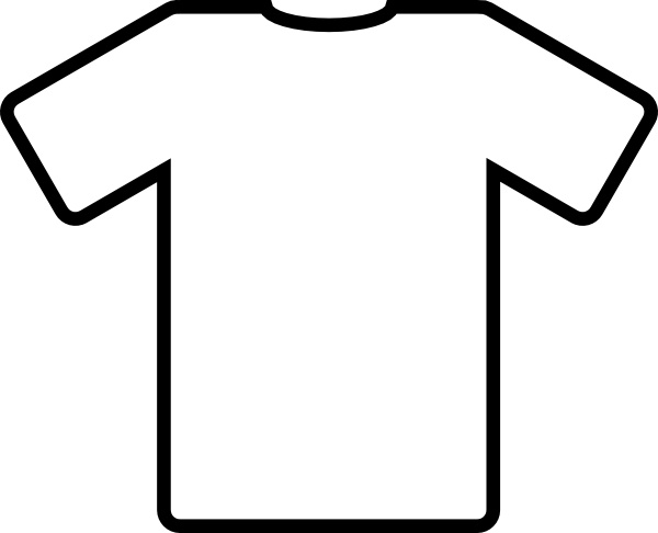 White T Shirt clip art - White T Shirt Clipart