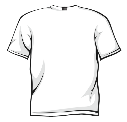 White T Shirt Clipart Clipart - Clipart T Shirt
