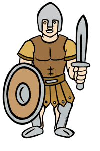 Whle Armor of God Clipart .
