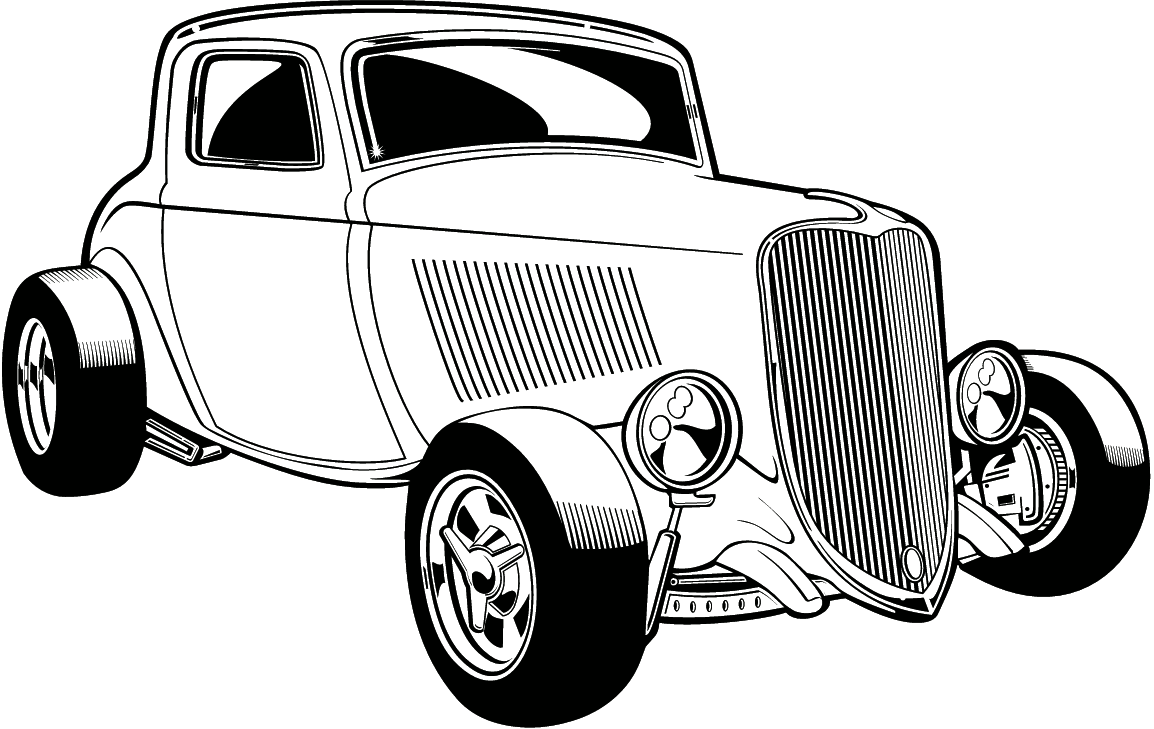 Who Interested About Vehicles - Classic Car Clip Art