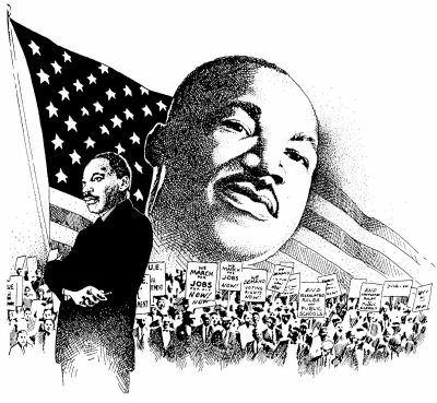 Who Was Martin Luther King Jr. I Have A Dream Clipart .