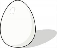 whole-egg-white - Clipart Egg