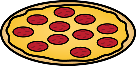 Whole Pepperoni Pizza - Pepperoni Pizza Clipart